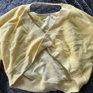 Yellow sweater from Urban!